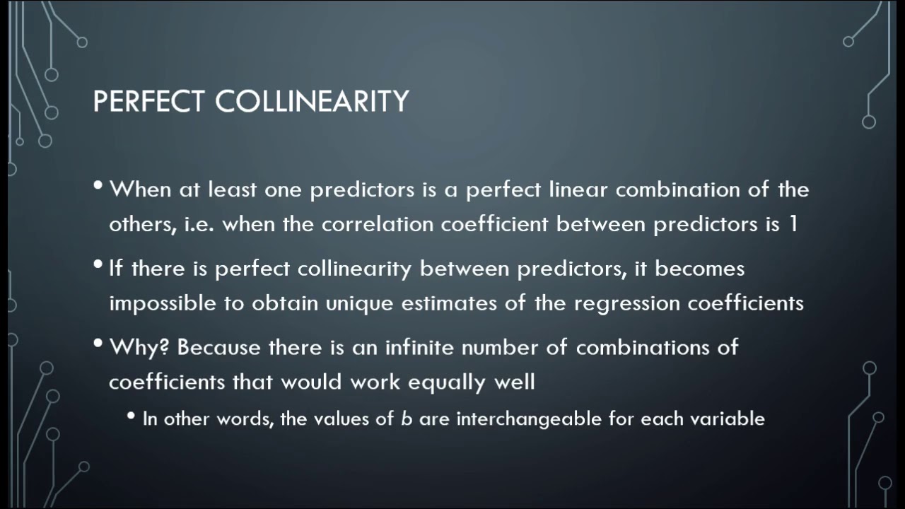 Multicollinearity - YouTube