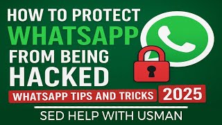 How To Protect WhatsApp account |Whatsapp Security Tips | 2025