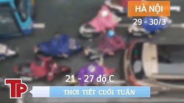 Ảnh hưởng lạnh yếu, Hà Nội mưa dông dịp cuối tuần