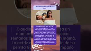 A Semanas De Ser Mamá, Claudia Martín Pierde A Su Amiga