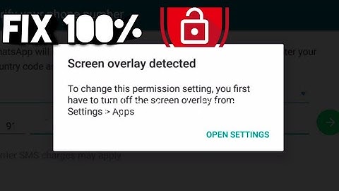 100% FIX SCREEN OVERLY DETECTED (INSTALL BUTTON UNLOCKER)