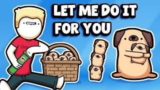 Let Me Do It For You Parts 1-4 (Ib: @Drawzillazzz Initial Pug Design: @Pugliepug ) Animation Meme