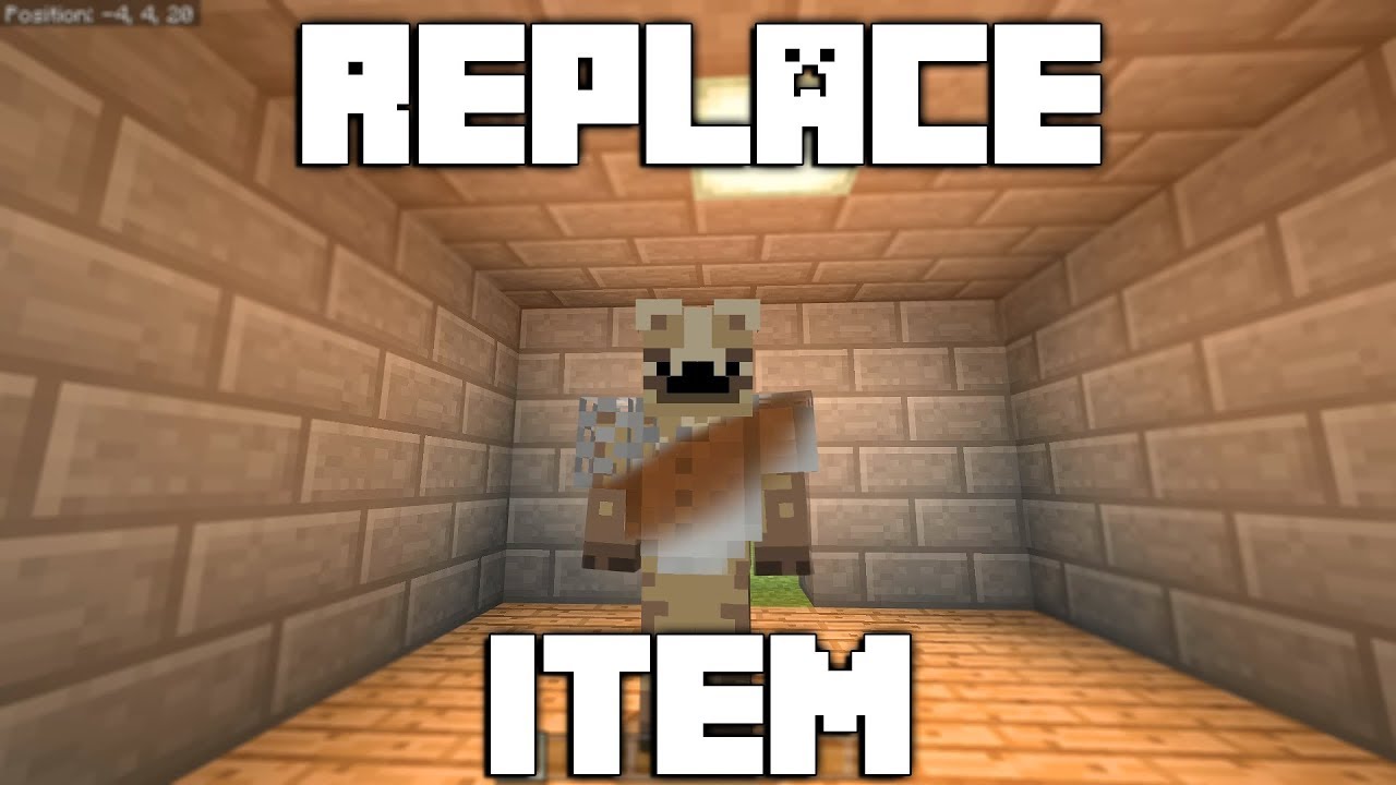 Minecraft: The Replace Item Command On The Bedrock Edition - YouTube