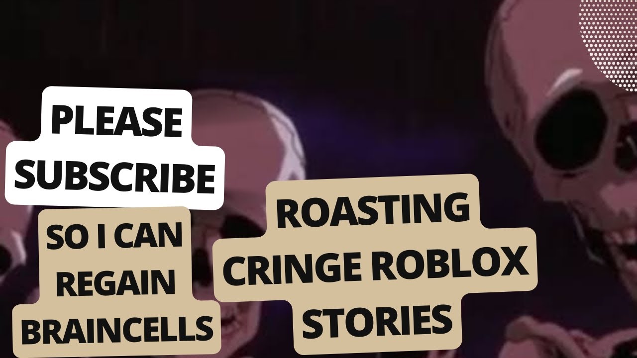 SKELETONS ROASTING FIRST EPISODE CRINGE ROBLOX STORIES YouTube