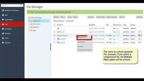 Plesk 12 5 Tutorials   How To Use File Manager By webanchor.net