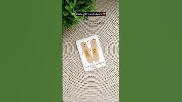 Handmade card for your loved ones | easy gift card ideas #diy #craft #handmade #giftideas #couple