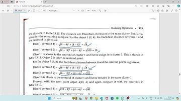 Clustering Algorithm(K means algorithm) 21CS54 module 5 vtu