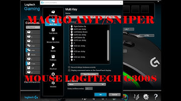 Setting Mouse Macro AWP/SNIPER dengan Mouse Logitech G300S di Game POINT BLANK
