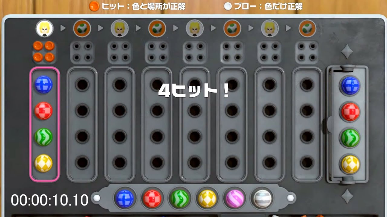 ヒット アンド ブロー