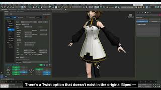 BipedPlus Ep.1 | Biped Build Setup — Spine · Twist · Engine Settings | OtakuSolutions