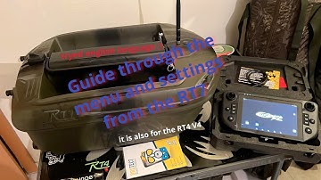 Guide through the menu and  settings from the RT7