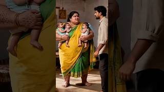 After being abandoned, I became better and better with three children!#love #india #shorts