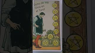 8 de oros: Obtendrás prósperos resultados en tu profesión