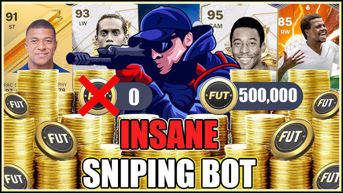 INSANE sniping bot will GUARUNTEE you UNLIMITED COINS!! (EAFC 24 sniping  bot) *QUICKEST profit* 