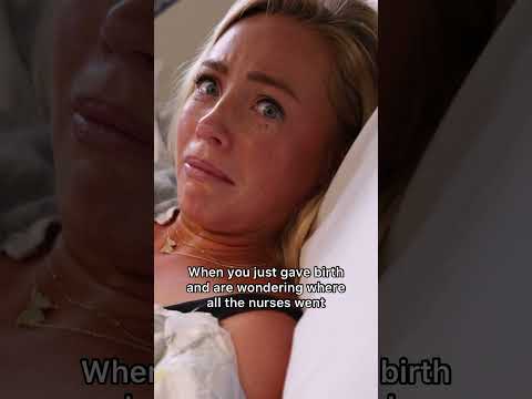 When You Just Gave Birth And Are Wondering Where All The Nurses Went Shorts