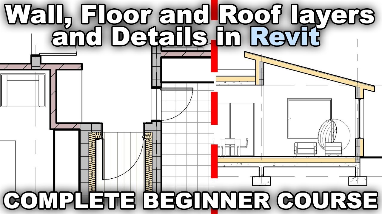 building information modeling trends Wall, Floor and Roof Layers and Details in Revit Tutorial
