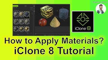 How to apply materials | iClone 8 Tutorial | Time Lapse