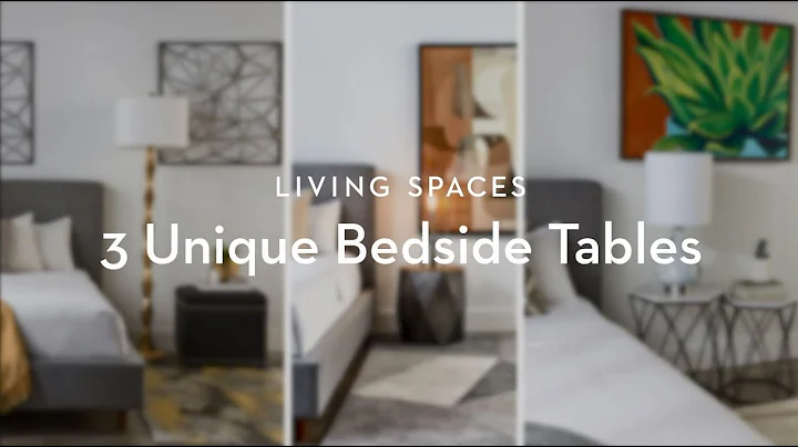 3 Unique Bedside Tables