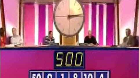 Countdown Blooper - The Easiest Numbers Game Ever?