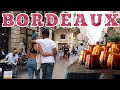 FRANCE 4K 🇫🇷 Bordeaux walking tour, The beautiful City Center, Vacation Travel Guide