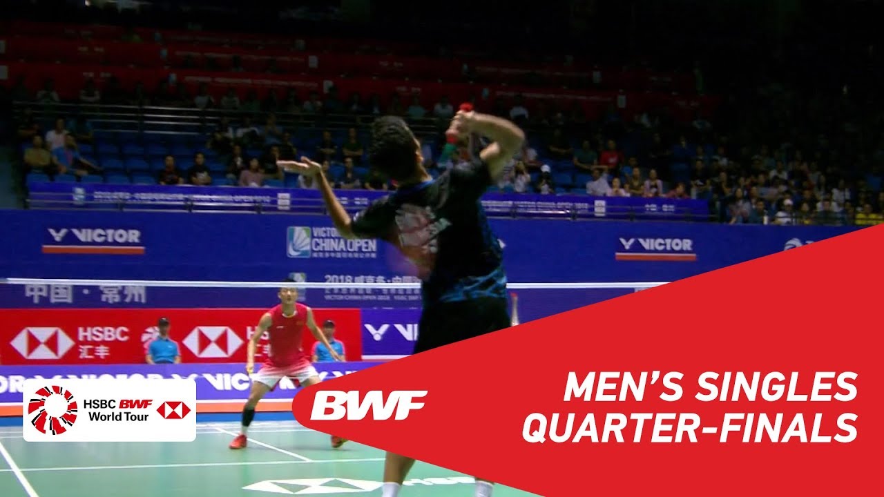 QF | MS | Anthony Sinisuka GINTING (INA) vs CHEN Long (CHN) [6] | BWF 2018