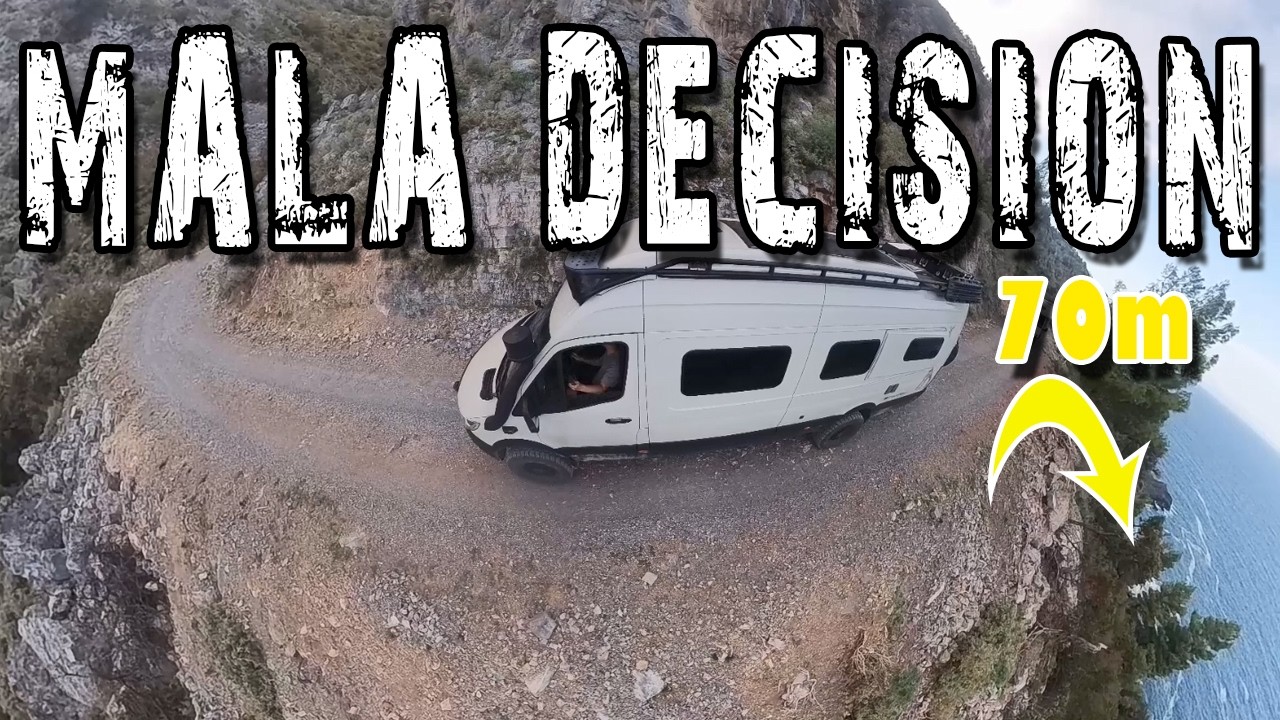 Atrapados en la ruta más extrema🚫Grecia nos pone al límite! | Vuelta al mundo 4x4