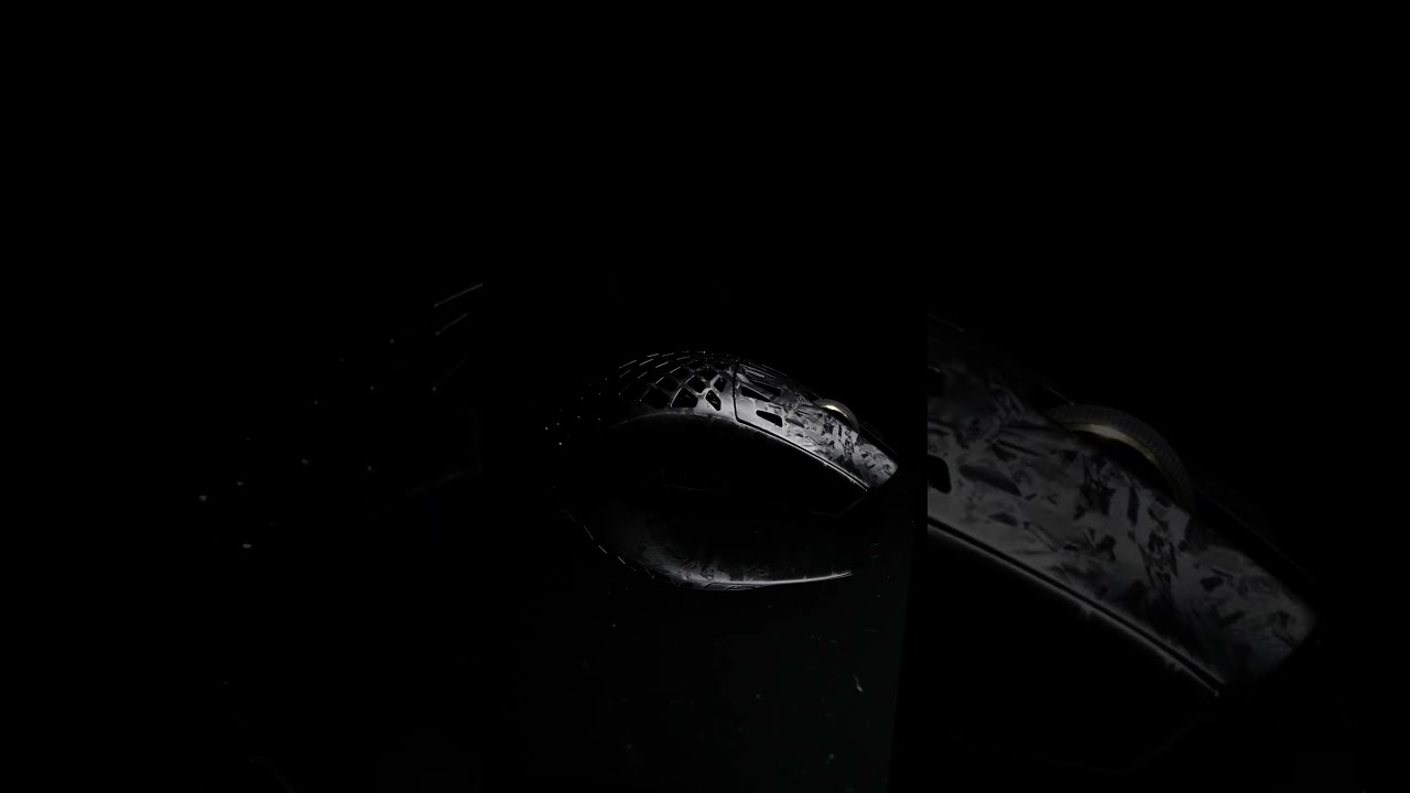 ATK GHOST Series Mouse — Carbon composite shell • Skeleton design • Mid-size fit. Coming soon.