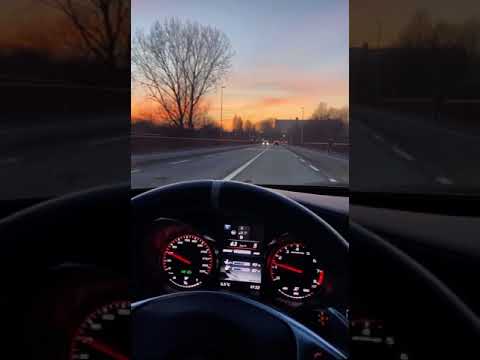 Araba Snapleri / Mercedes C63s AMG ‘l’e Gece Gezmeler 🎵 Melek