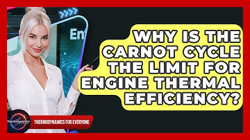 Why Is The Carnot Cycle The Limit For Engine Thermal Efficiency? - Thermodynamics For Everyone