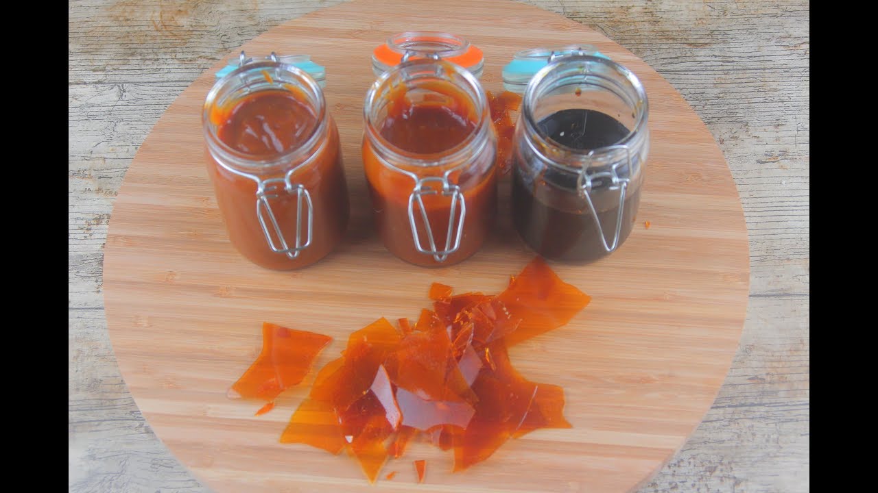 سلسلة الوصفات الأساسية : أنواع الكراميل Les caramels