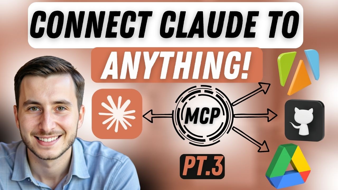Claude Tutorial Pt. 3: Connectors, Extensions, Custom MCPs!