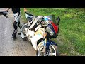 HONDA CBR 1000RR CRASH