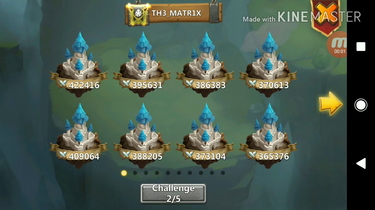 Castle Clash Guild Wars vs. FTK Greece