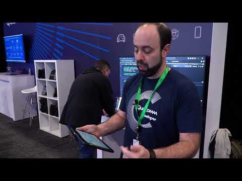 Accenture x Qualcomm edge AI inference demo at AWS re:invent 2024