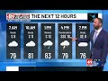 Tropical downpours and storms for Thursday afternoon