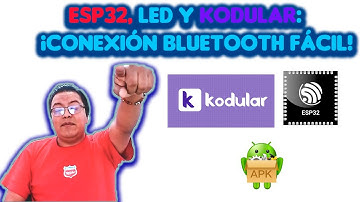 ✅ESP32, Led y Kodular: ¡Conexión Bluetooth Fácil!