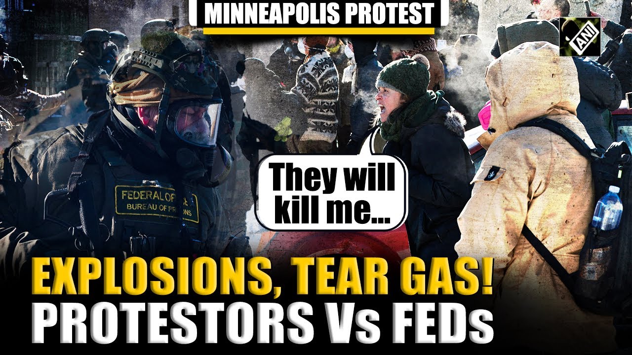 Shocking! Federal ICE agents arrest protesters, use tear gas after another shooting in Minneapolis