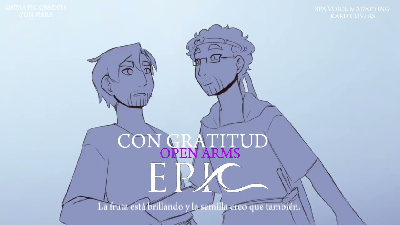 SAGA 1 | OPEN ARMS | EPIC THE MUSICAL | COVER ESPAÑOL LATINO