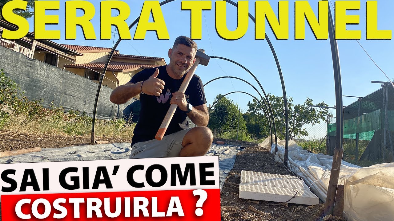 SERRA TUNNEL FAI DA TE : ECONOMICA-RESISTENTE-DURATURA
