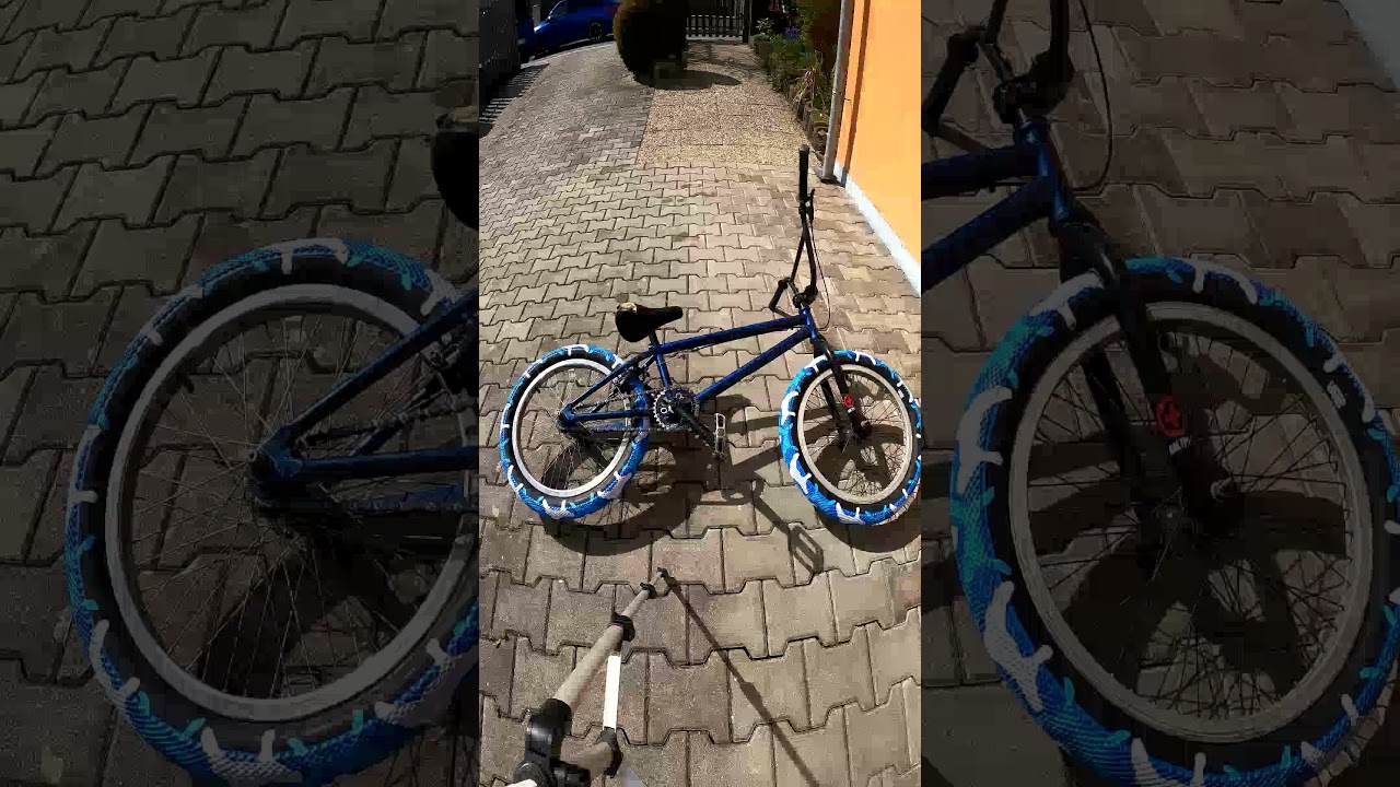 my NEW TIRES / CULT  VANS CAMO BLUE 