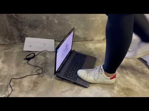 Crushing laptop!