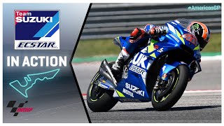 Suzuki in action: 2019 #AmericasGP