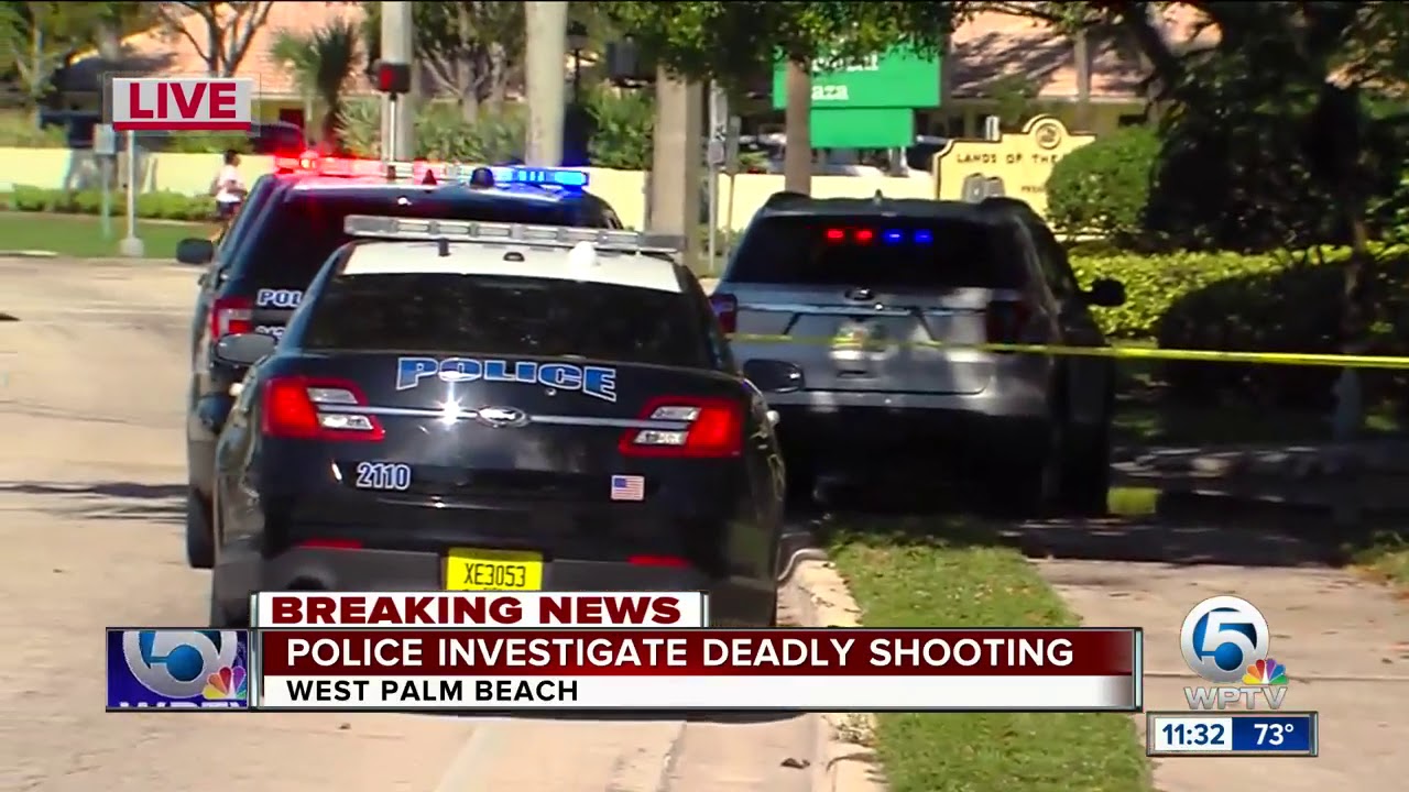 Deadly shooting along Presidential Way in West Palm Beach - YouTube