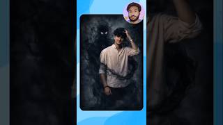 Insta ka Horror Image Trend kaise banaye 😱 | Tech Trick 🔥 #tech #youtubeshorts