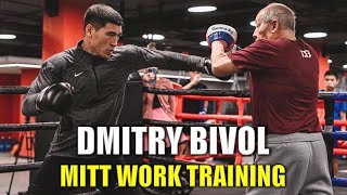 Dmitry Bivol Mitt Work Training
