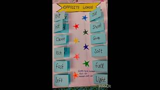 English TLM #tlm #papercraft #art  #teacher learning material #shorts  #english #englishgrammar