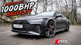 THIS MURDERED OUT 1000BHP AUDI RS7 IS THE ULTIMATE GETAWAY CAR