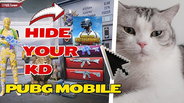 How to Hide KD in Pubg Mobile 2025 Update #kdhidepubg #