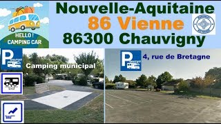 86 Aire camping-car Chauvigny Hello!camping-car
