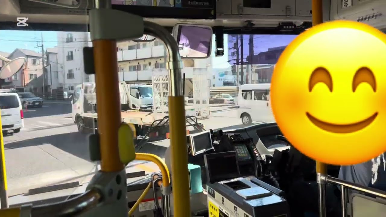お待たせしました！ロング動画です。臨港バス 運転手さん撮影許可ありがとうございました。